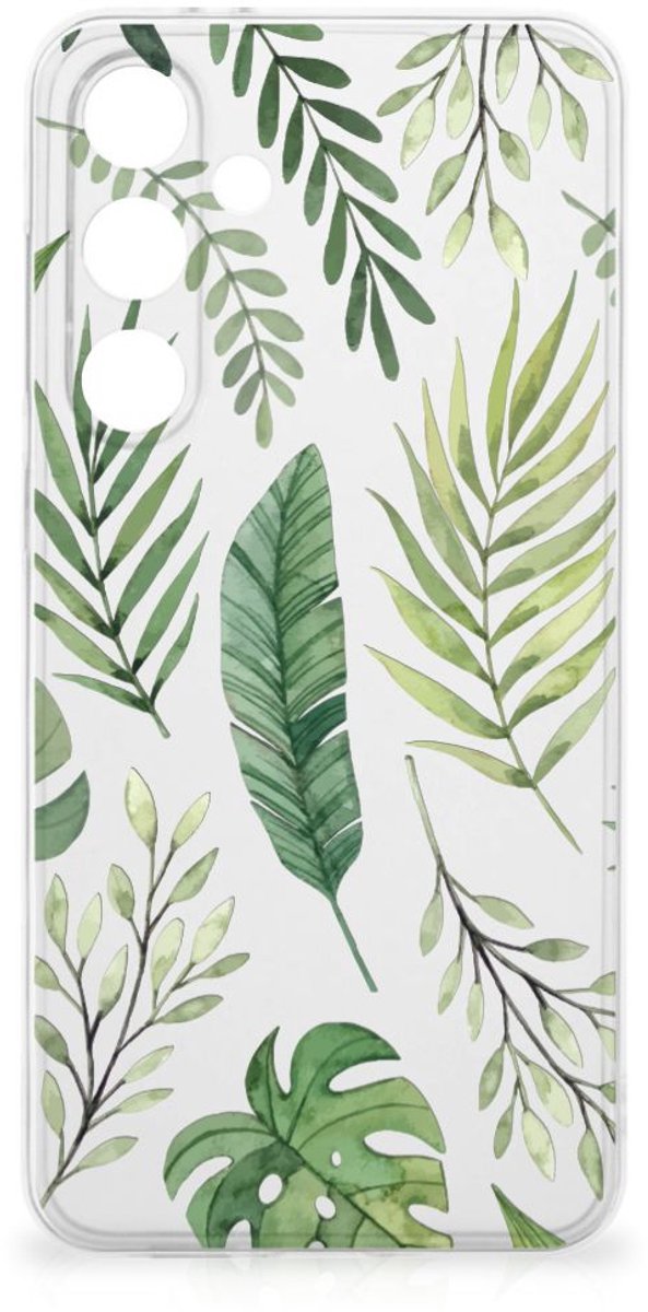 Samsung Galaxy S24 FE TPU Case Leaves