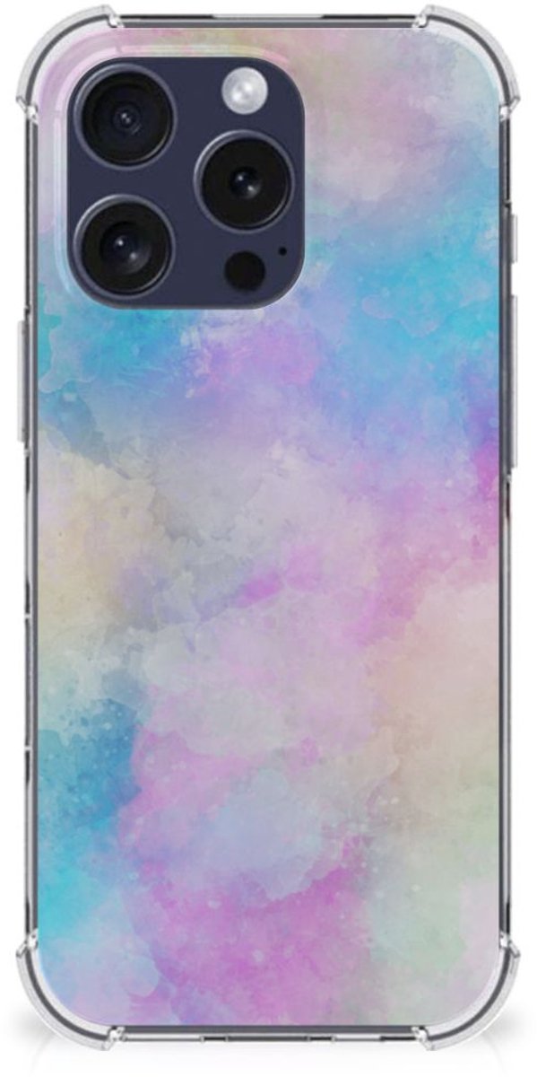 Back Cover iPhone 16 Pro Watercolor Light