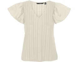 VERO MODA - VMNAJA SS V-NECK TOP JRS GA - Dames - Blouses