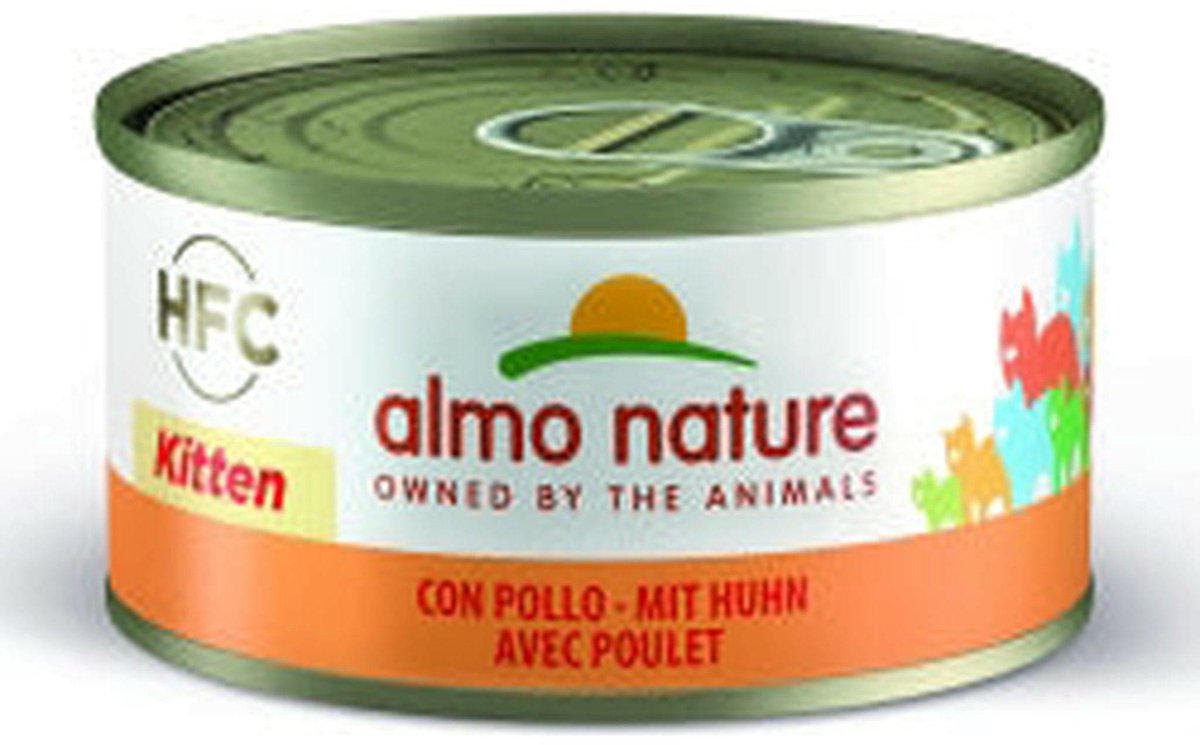 Almo Nature Almo Nature HFC - Kitten 24x70g - Kip