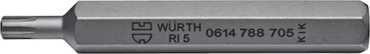 Wurth - Bit TX dop 10 mm - TX-dop x 5 st -