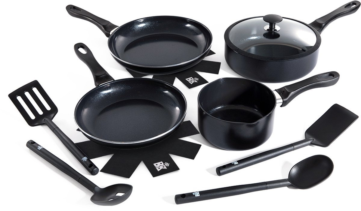 Bk Vivid 11 delige pannenset - keramisch - inductie - PFAS-vrij