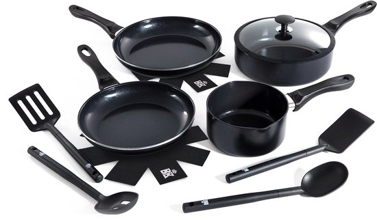 Bk Vivid 11 delige pannenset