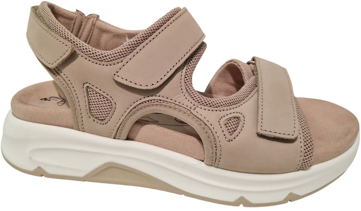 Gabor Rolling Soft Dames Sandalen – 38.5 Beige
