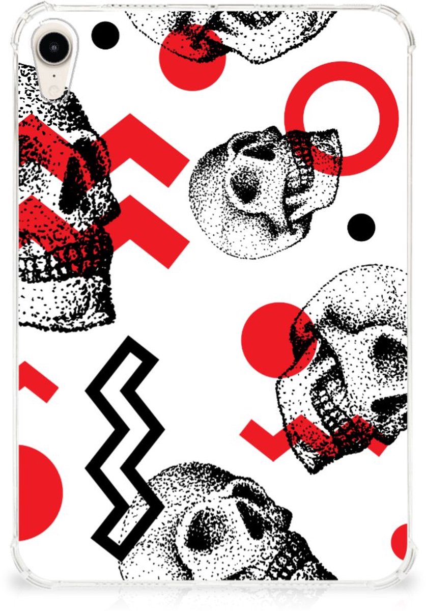 Tablet BackCover Apple iPad mini 6 (2021) Skull Red