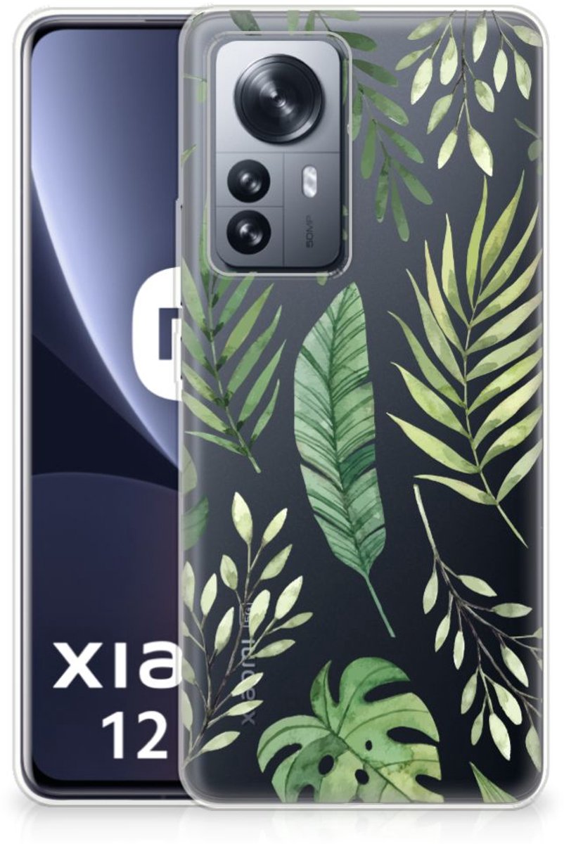 Xiaomi 12 Pro TPU Case Leaves