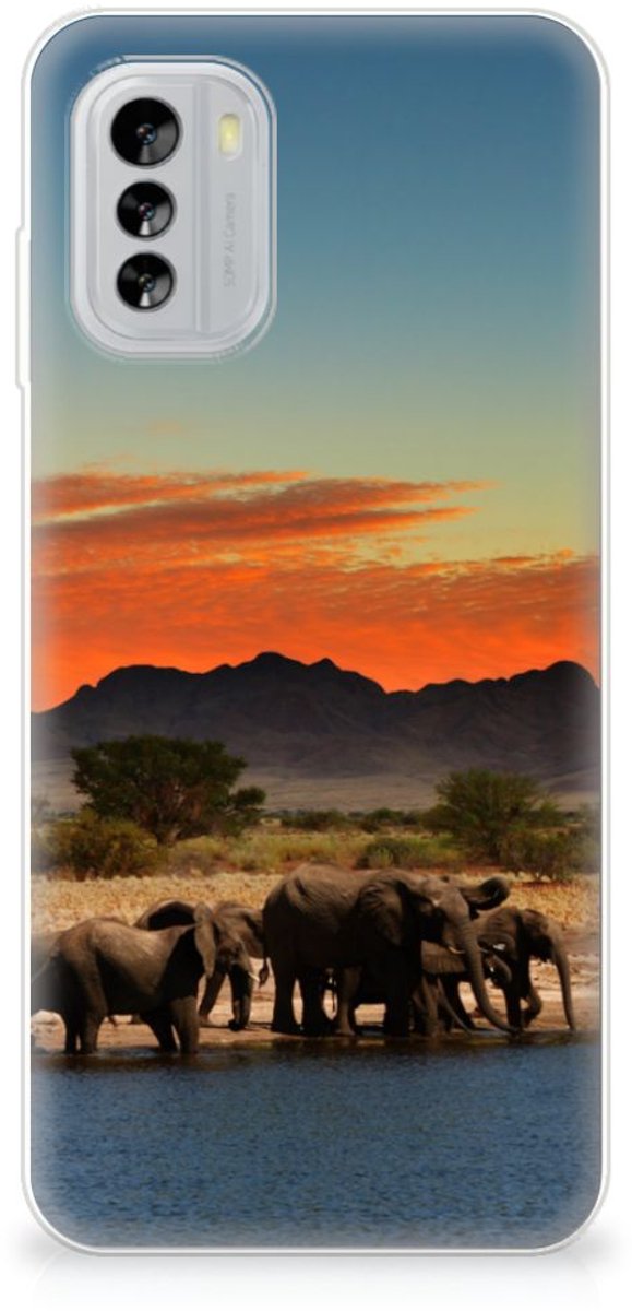 Nokia G60 TPU Hoesje Olifanten