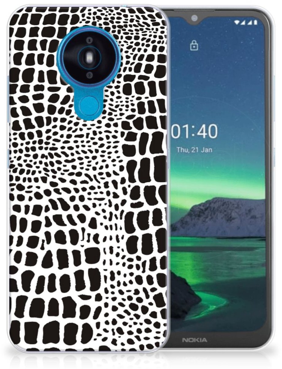 Nokia 1.4 TPU Hoesje Slangenprint