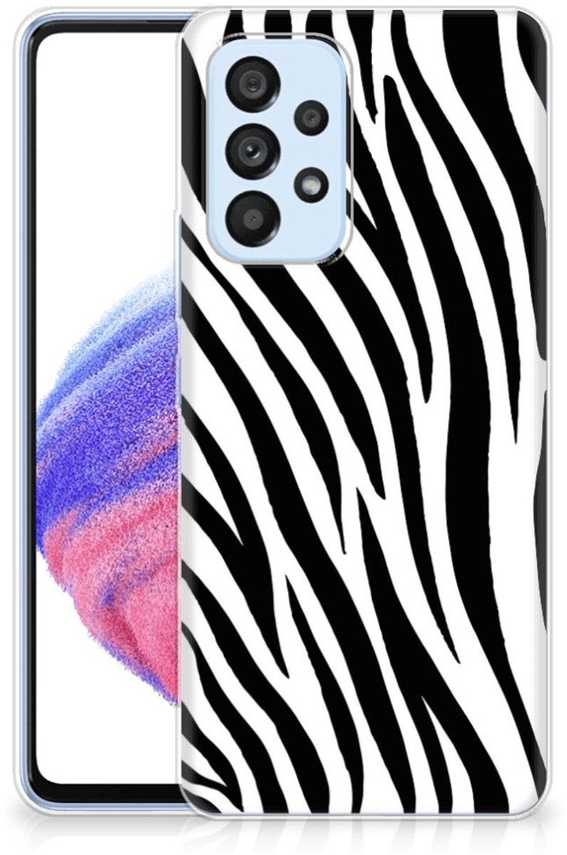 Samsung Galaxy A53 5G TPU Hoesje Zebra