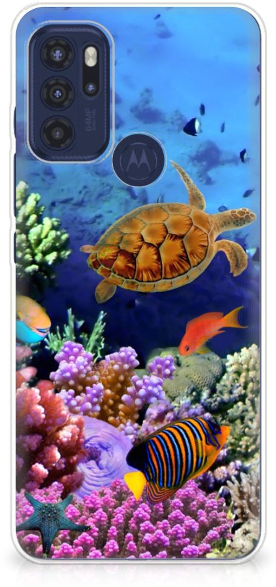 Motorola Moto G60s TPU Hoesje Vissen