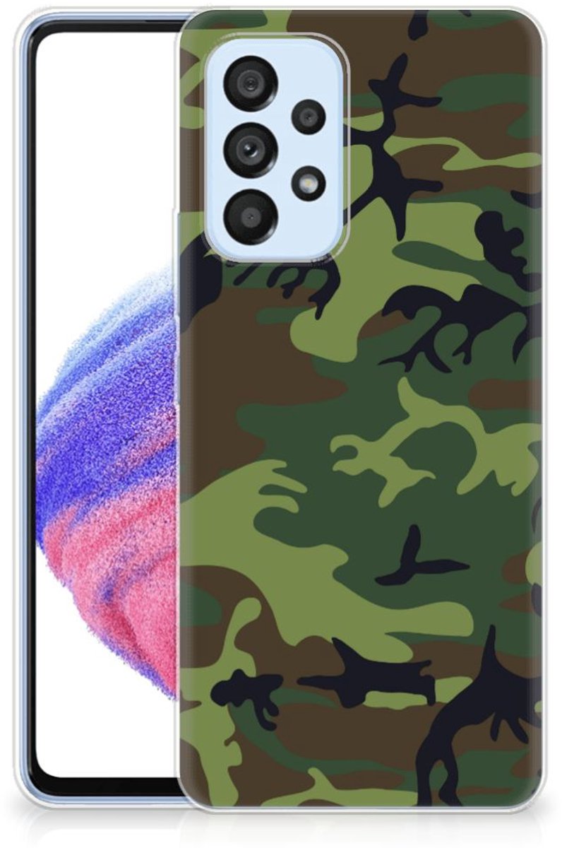 Samsung Galaxy A53 5G TPU bumper Army Dark