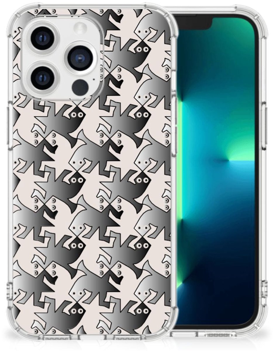 Apple iPhone 13 Pro Case Anti-shock Salamander Grey