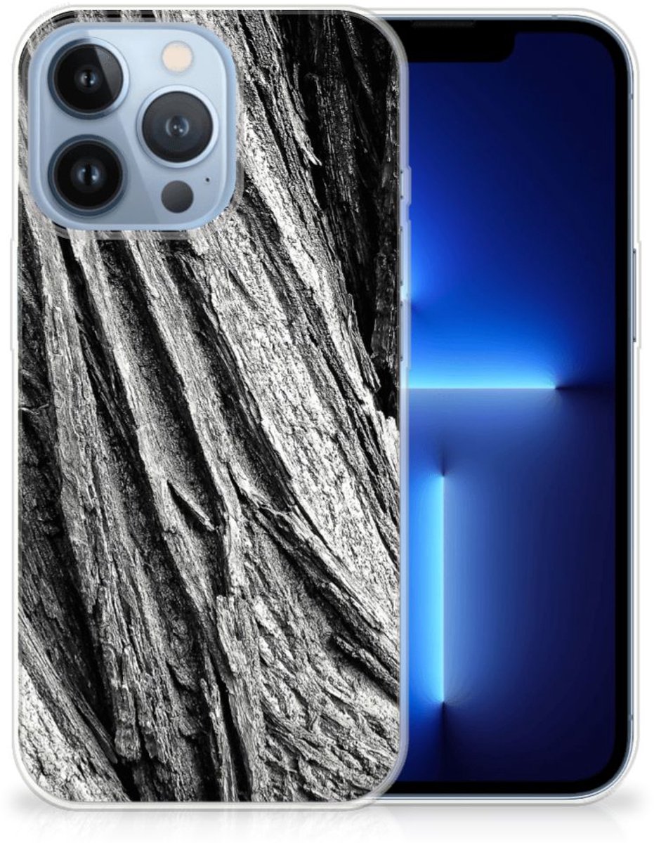 Bumper Hoesje Apple iPhone 13 Pro Boomschors Grijs