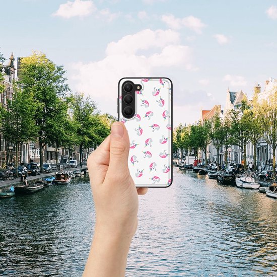 Coque arrière adaptée aux licornes Samsung Galaxy S23