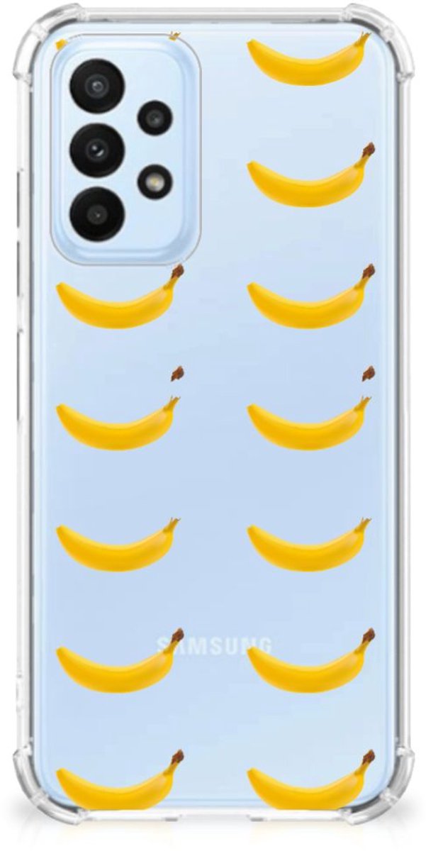 Back Cover voor Samsung Galaxy A23 Beschermhoes Banana