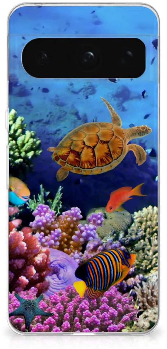 Google Pixel 8 Pro TPU Hoesje Vissen