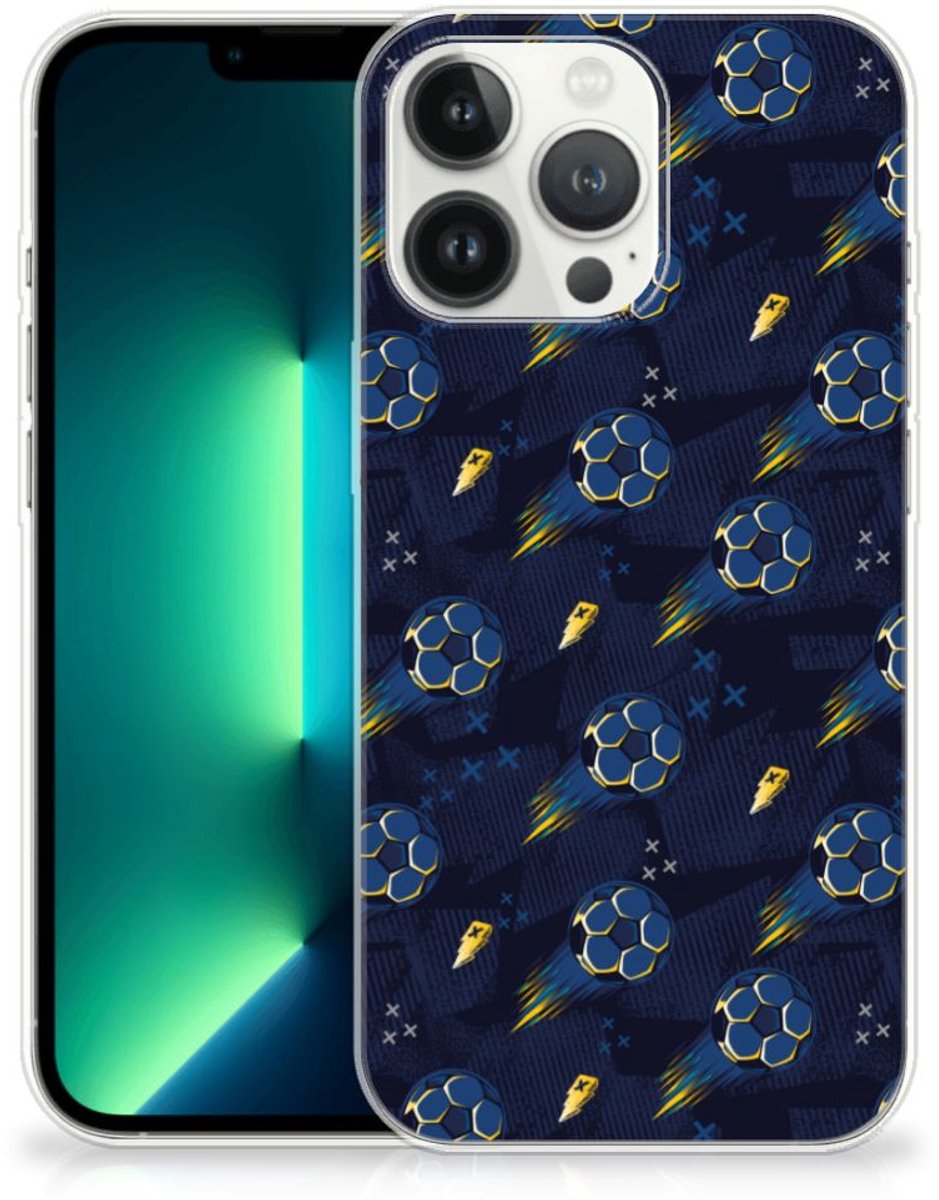 TPU bumper voor iPhone 13 Pro Max Voetbal
