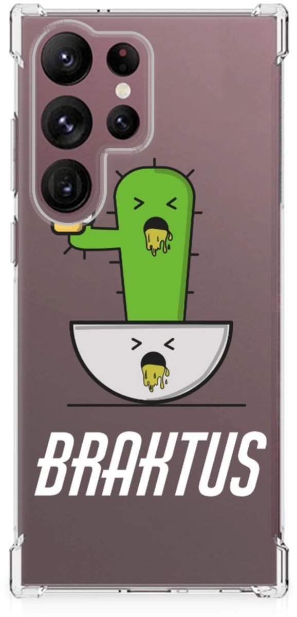 Samsung Galaxy S23 Ultra Stevig Bumper Hoesje Braktus