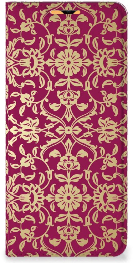 Bookcase Idées cadeaux OPPO A15 OPPO de téléphone avec photo Baroque Pink