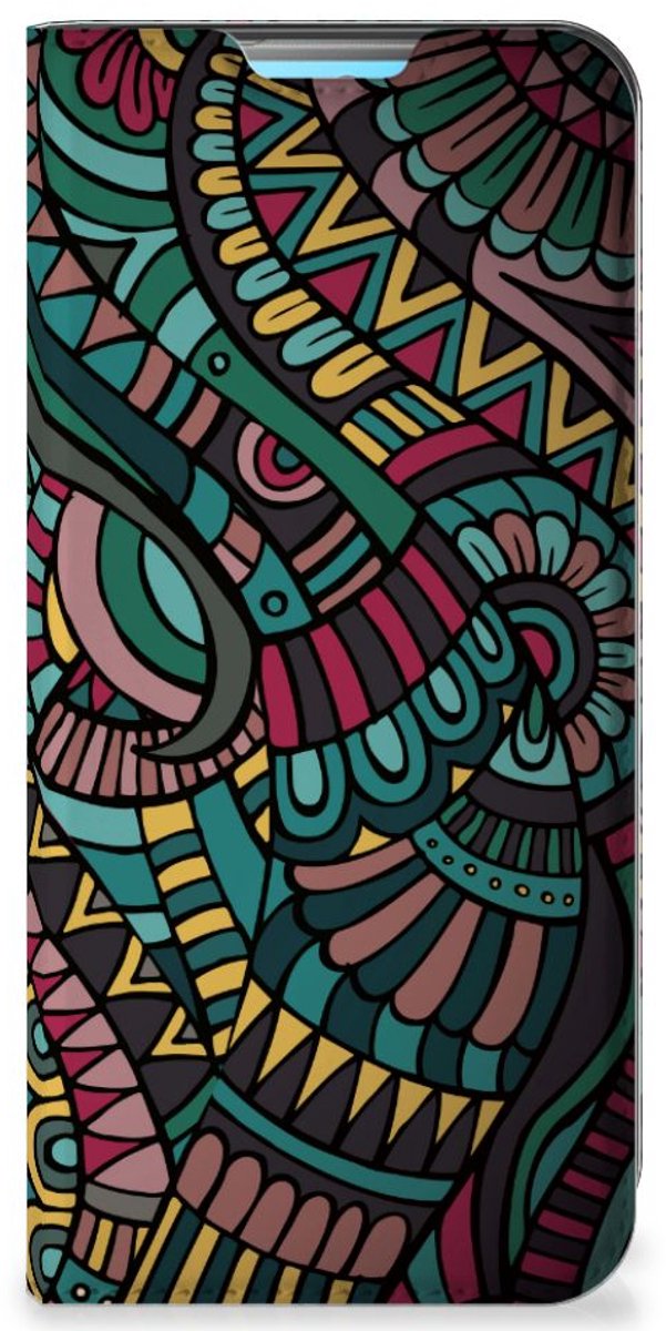 Xiaomi Redmi 10 Hoesje met Magneet Aztec