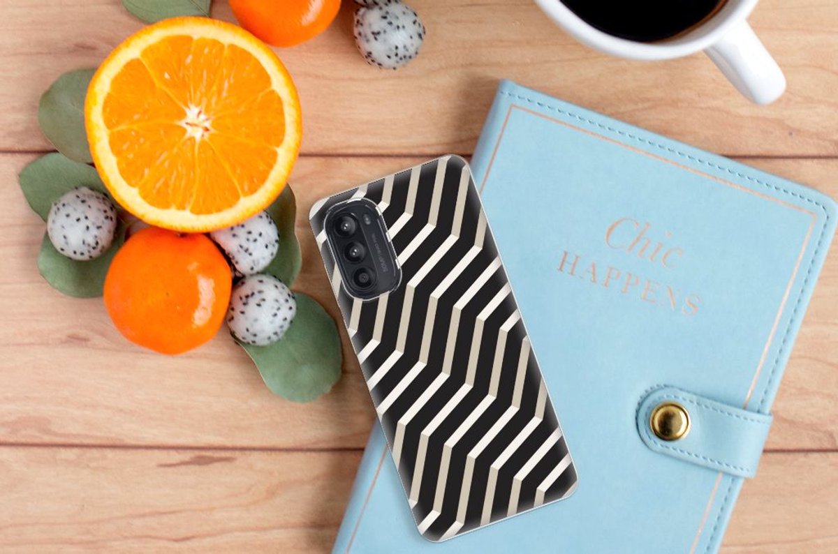 Motorola Moto G52/G82 TPU Hoesje Illusion