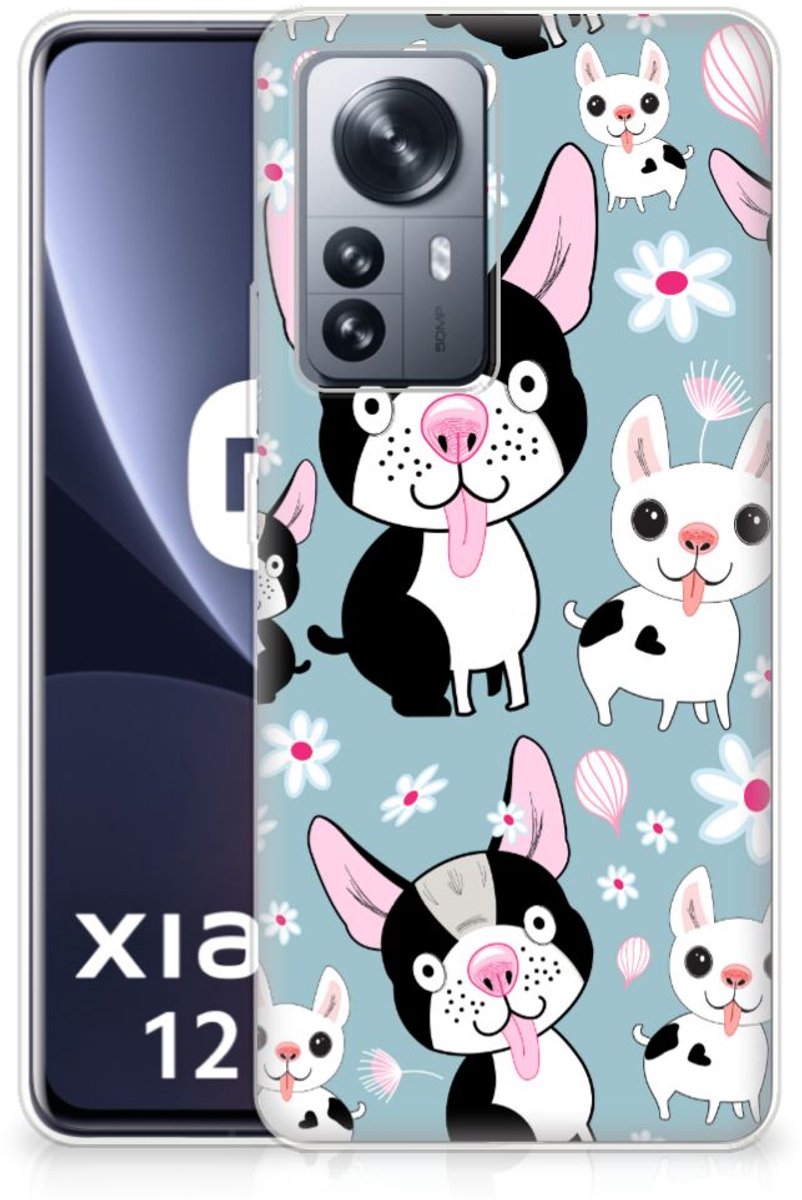 Xiaomi 12 Pro TPU Hoesje Hondjes