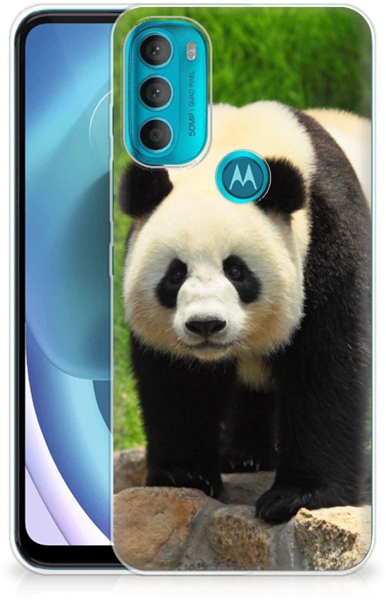 Motorola Moto G71 5G TPU Hoesje Panda