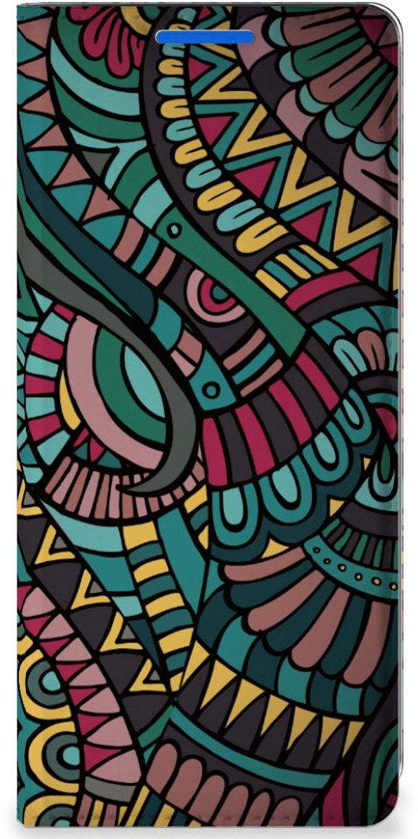OPPO Reno 6 Pro Plus 5G Hoesje met Magneet Aztec