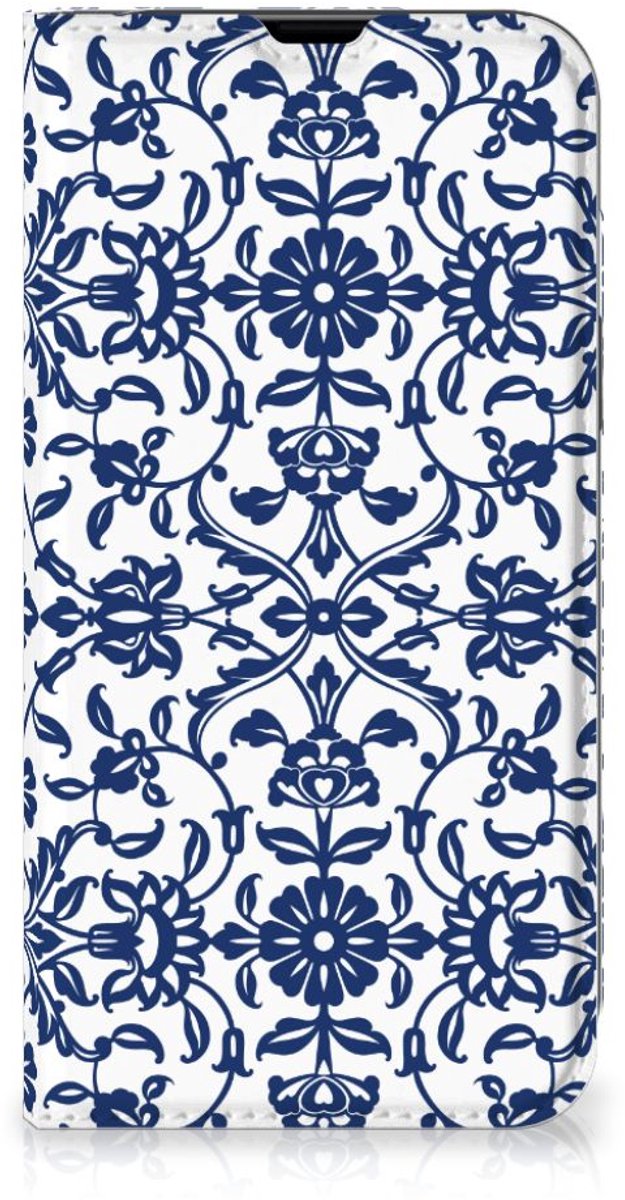 iPhone 13 Smart Cover Flower Blue