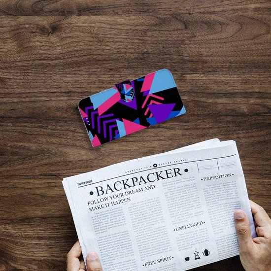 Étui pour téléphone OnePlus 9 Wallet Book Case Design Funky Triangle