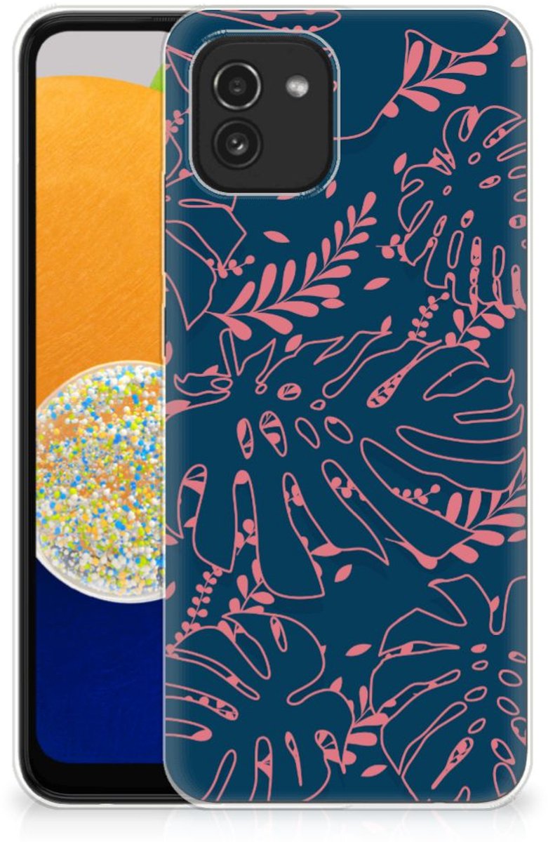 Samsung Galaxy A03 TPU Case Palm Leaves