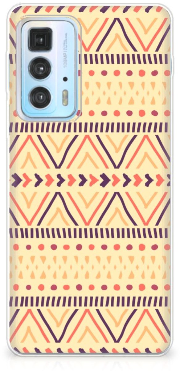 Motorola Edge 20 Pro TPU bumper Aztec Yellow