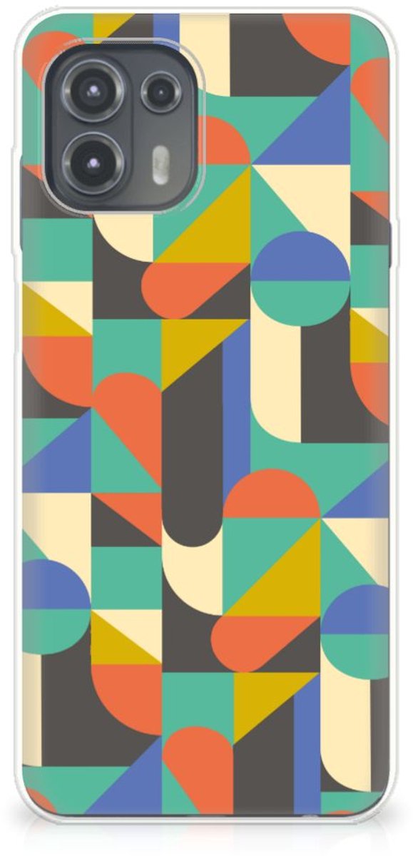 Motorola Edge 20 Lite TPU bumper Funky Retro