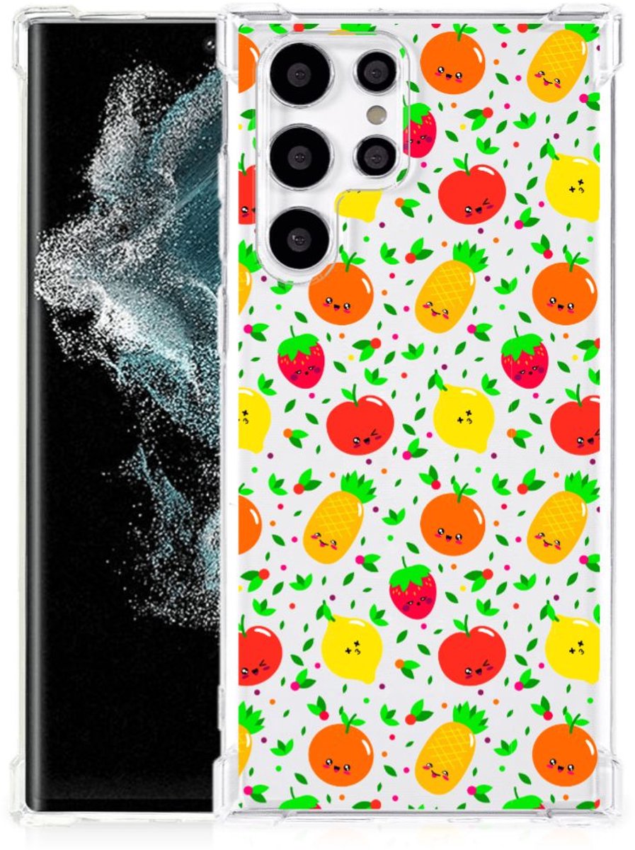 Samsung Galaxy S22 Ultra Beschermhoes Fruits