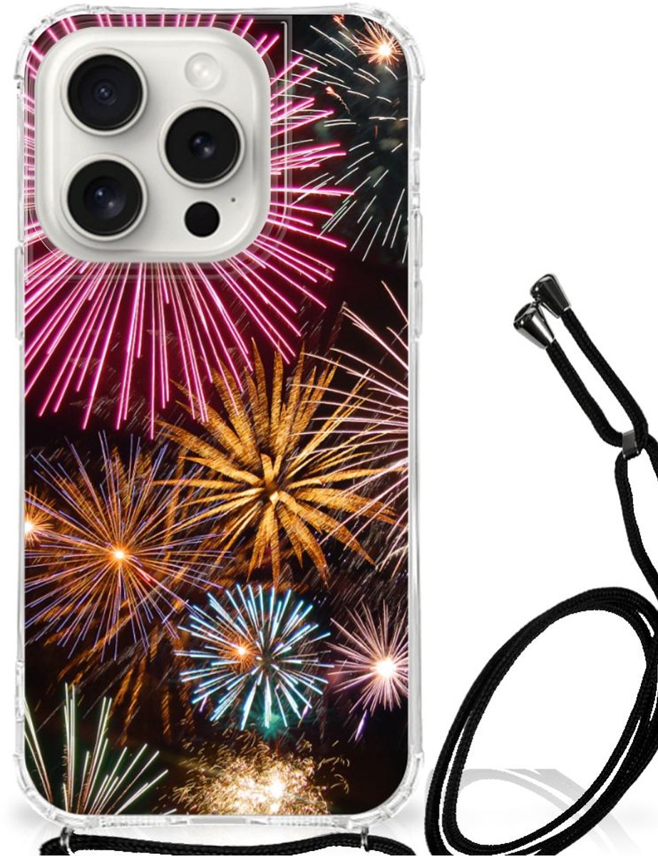 iPhone 15 Pro Anti Shock Bumper Case Vuurwerk