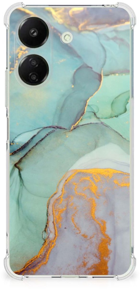 Back Cover voor Xiaomi Redmi 13C 4G Watercolor Mix