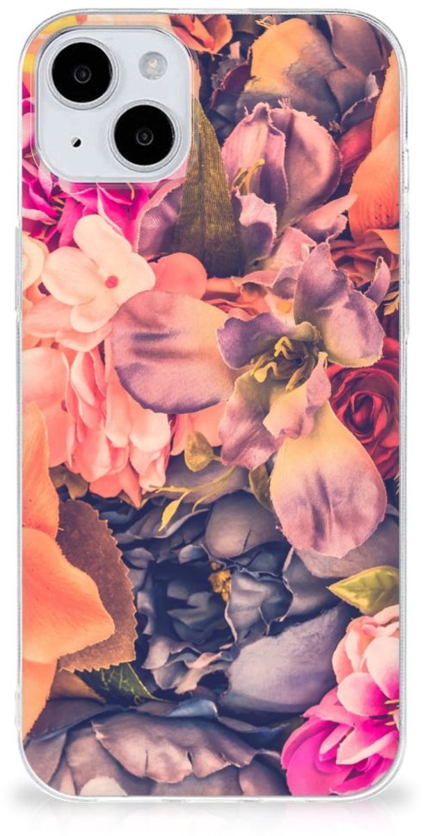 iPhone 15 TPU Case Bosje Bloemen