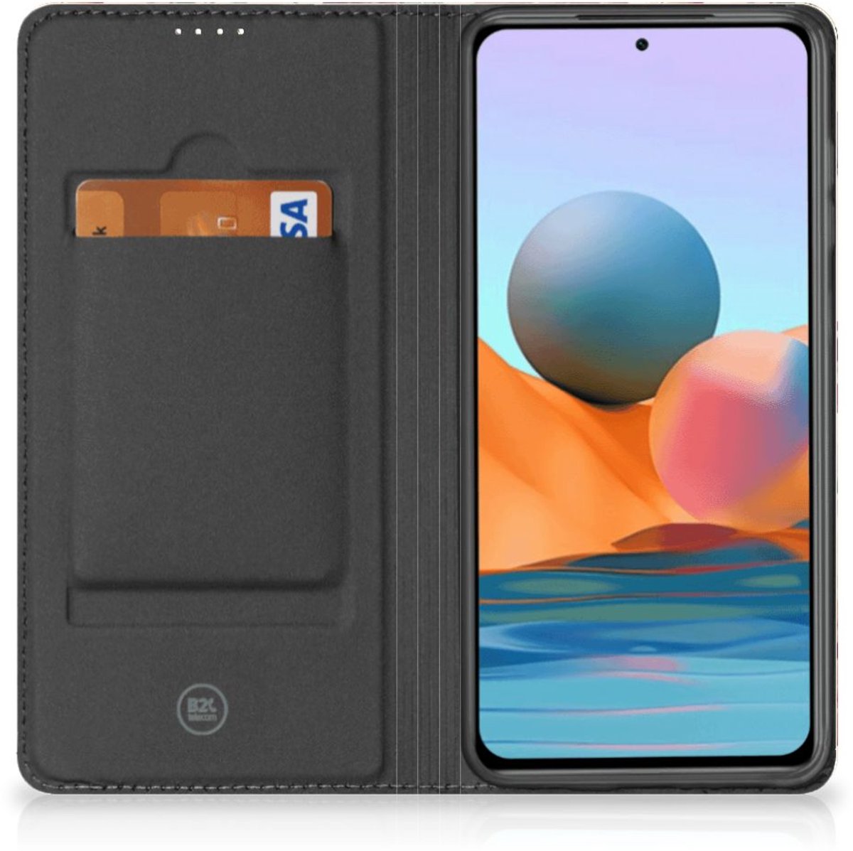 Smart Cover voor Xiaomi Redmi Note 10 Pro Bloemen