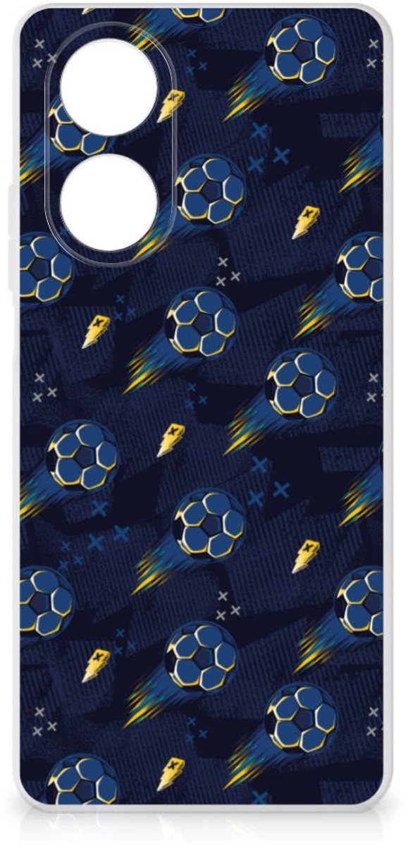 TPU bumper voor OPPO A58 4G Voetbal