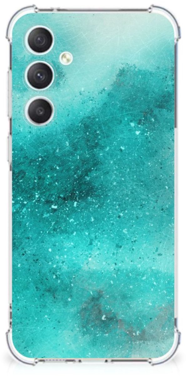 Back Cover Samsung Galaxy S23 FE Painting Blue