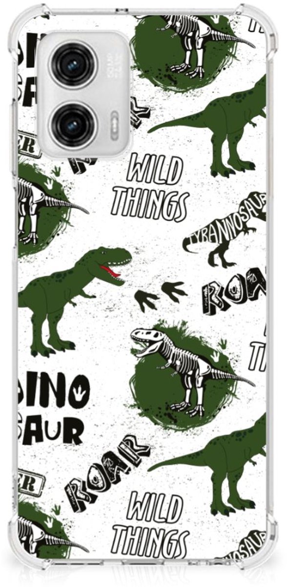 Case Anti-shock voor Motorola Moto G73 Dinosaurus