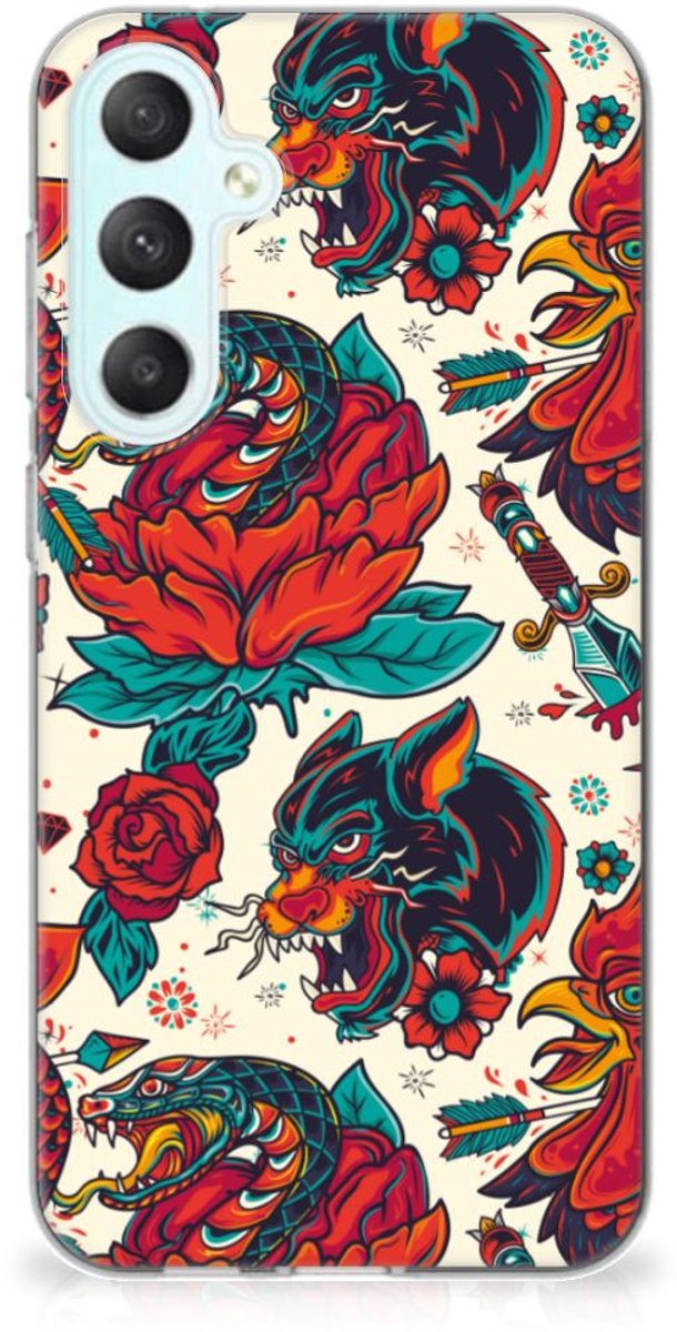 Siliconen Hoesje met foto voor Samsung Galaxy S23 FE Old Skool
