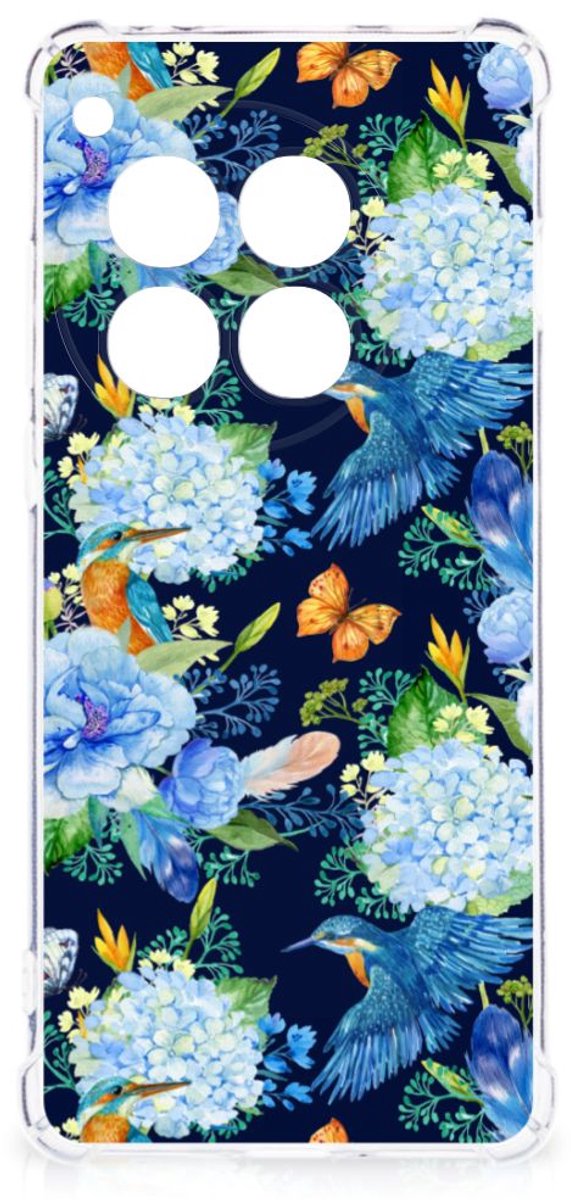 Case Anti-shock voor OnePlus 12 IJsvogel