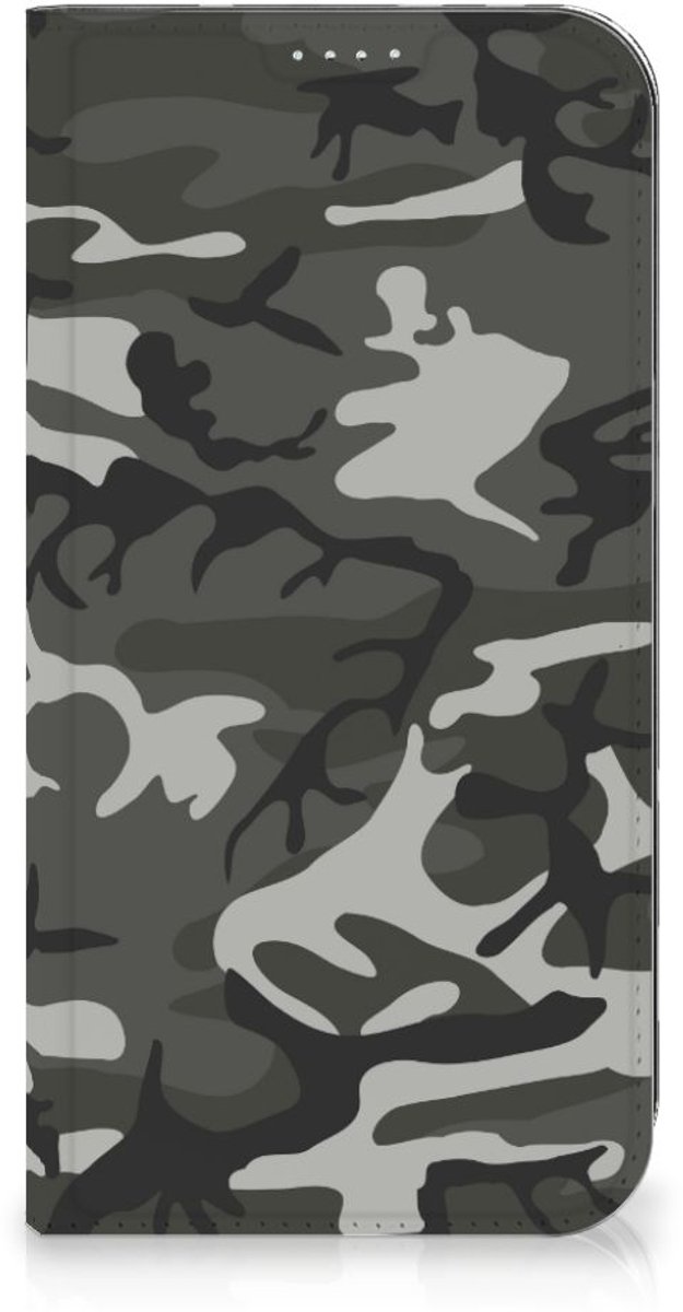 iPhone 15 Plus Hoesje met Magneet Army Light