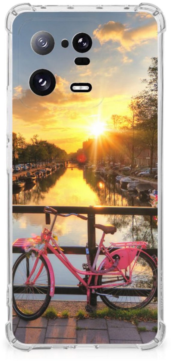 Xiaomi 13 Pro Telefoonhoesje met valbescherming Amsterdamse Grachten