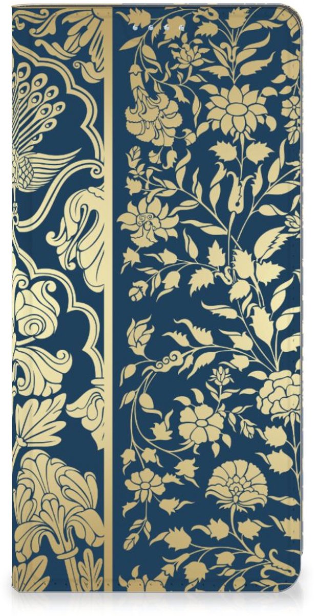 Motorola Moto G72 Smart Cover Beige Flowers