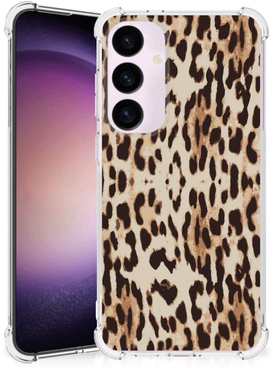 Samsung Galaxy S24 Plus Case Anti-shock Leopard