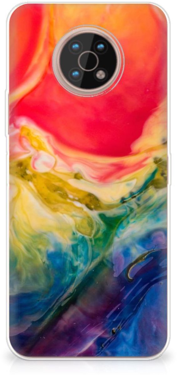Hoesje maken Nokia G50 Watercolor Dark