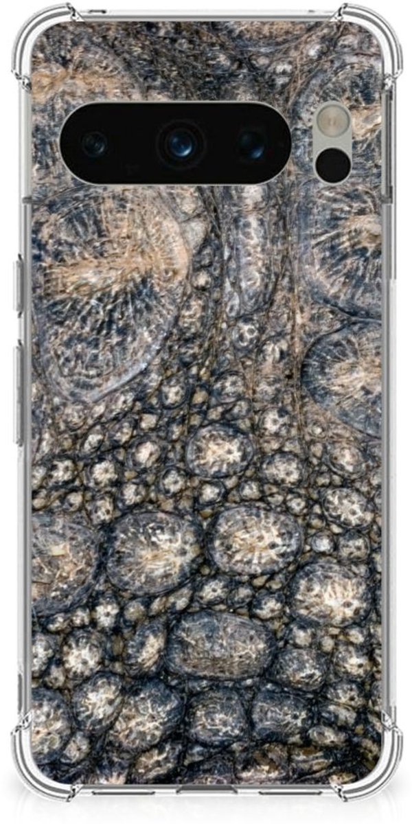 Google Pixel 8 Pro Case Anti-shock Krokodillenprint