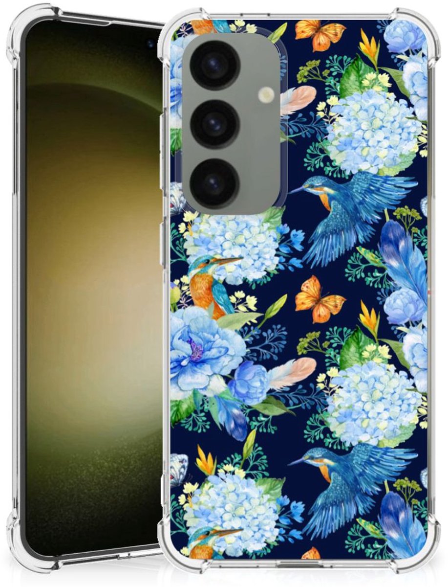 Case Anti-shock voor Samsung Galaxy S24 IJsvogel